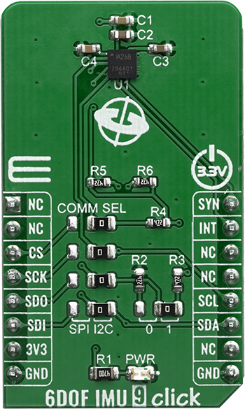 LTE IoT 5 Click front image hardware assembly