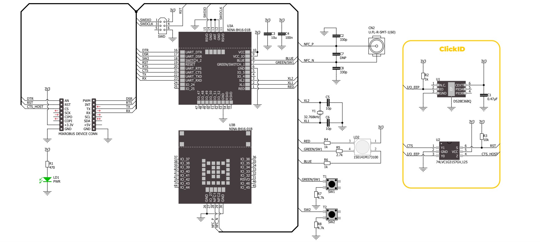 NINA-B416 Click Schematic schematic