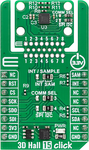 LTE IoT 5 Click front image hardware assembly