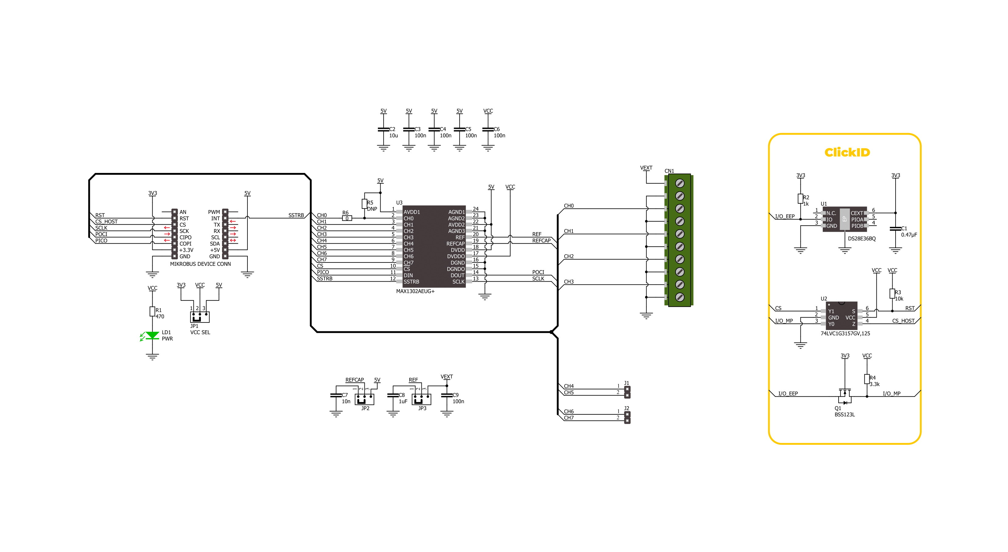 ADC 27 Click Schematic schematic