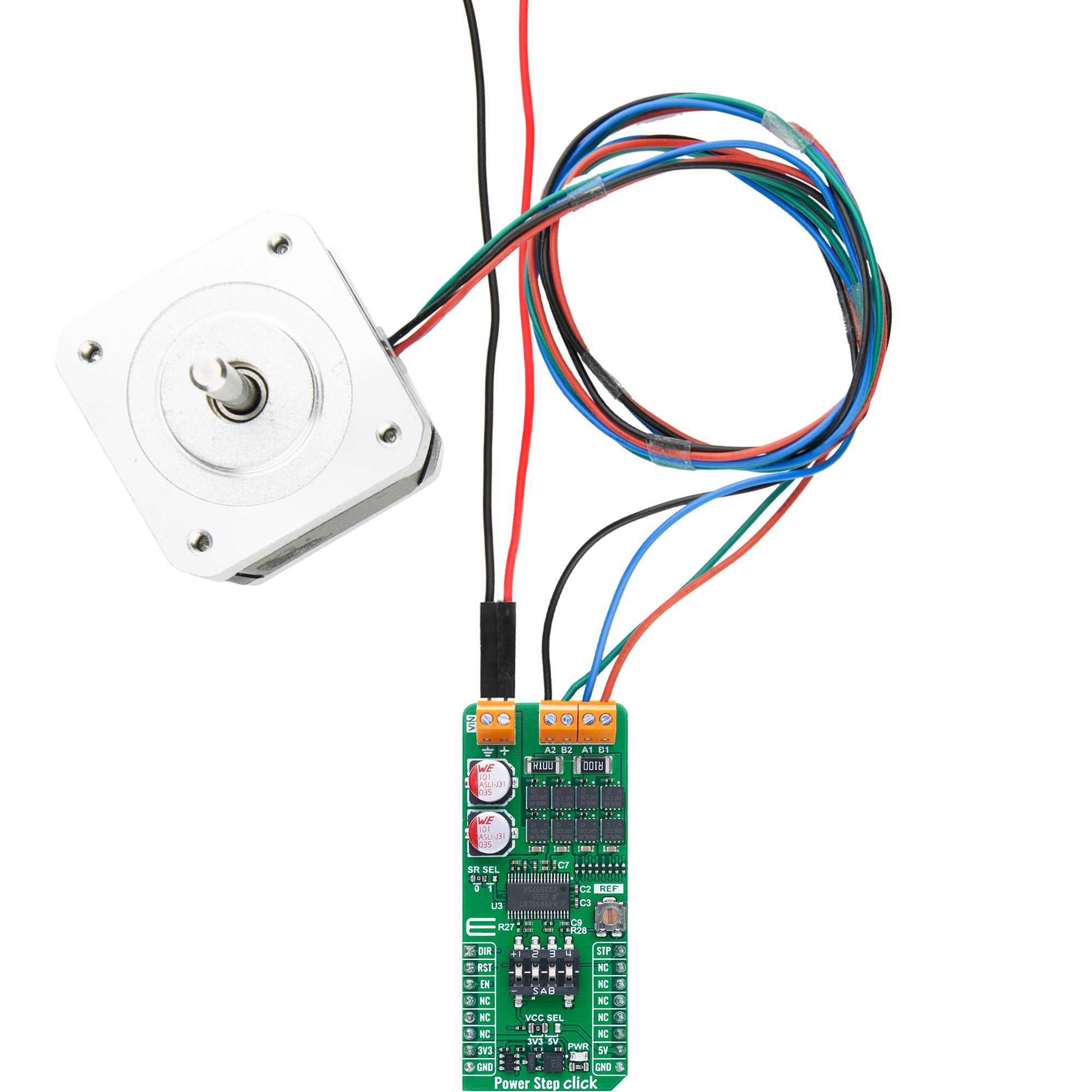 LTE IoT 5 Click complete accessories setup image hardware assembly