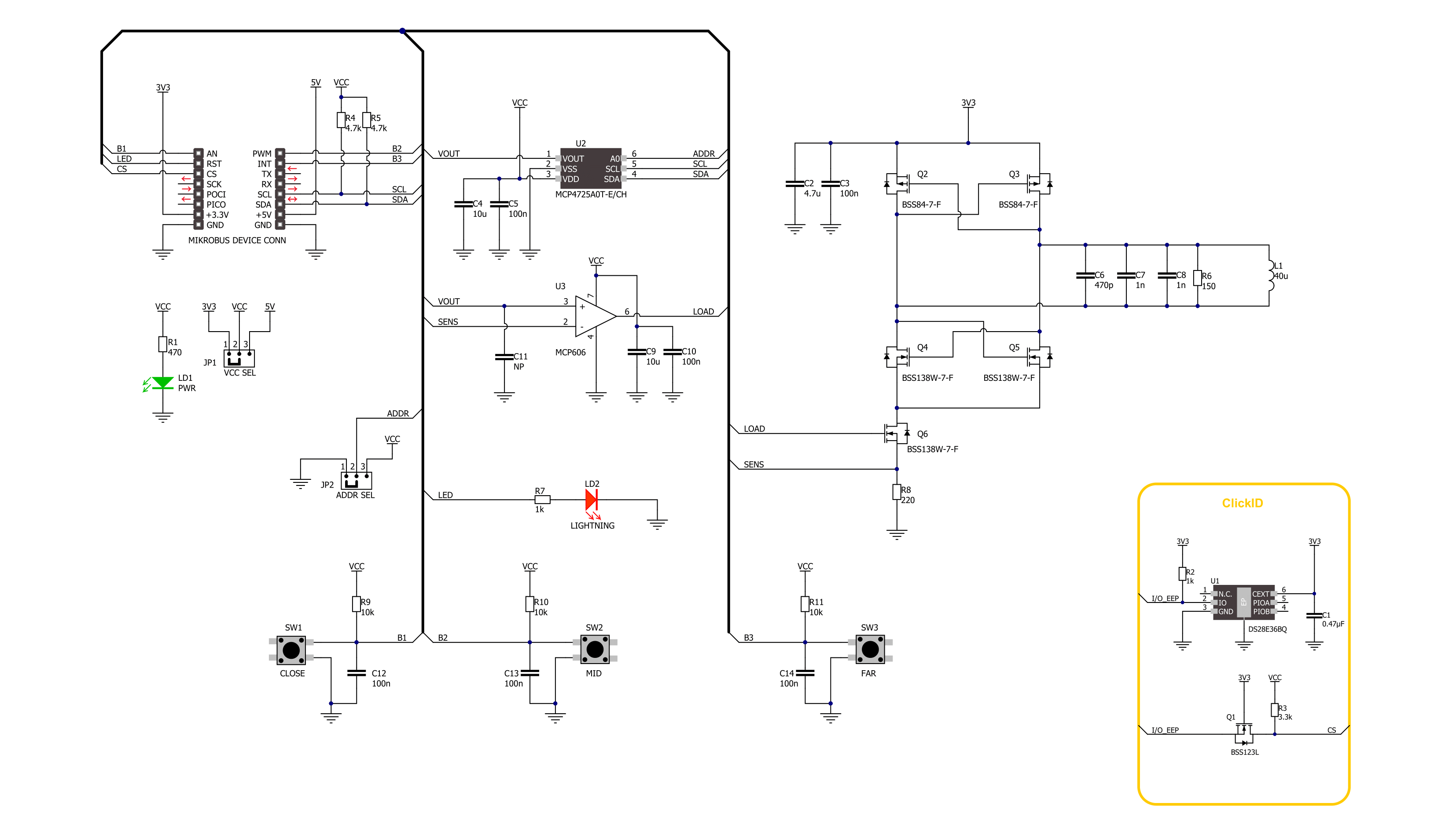 Thunder EMU Click Schematic schematic
