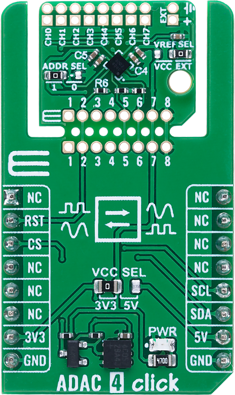 LTE IoT 5 Click front image hardware assembly
