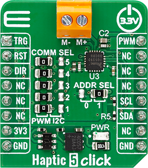 LTE IoT 5 Click front image hardware assembly