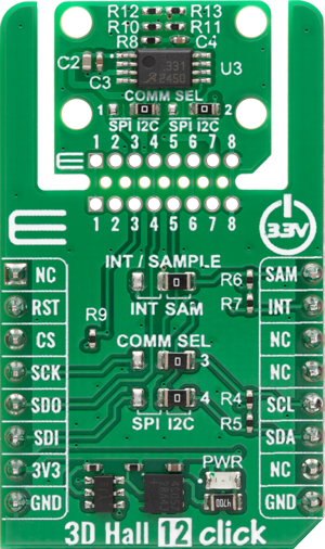 LTE IoT 5 Click front image hardware assembly