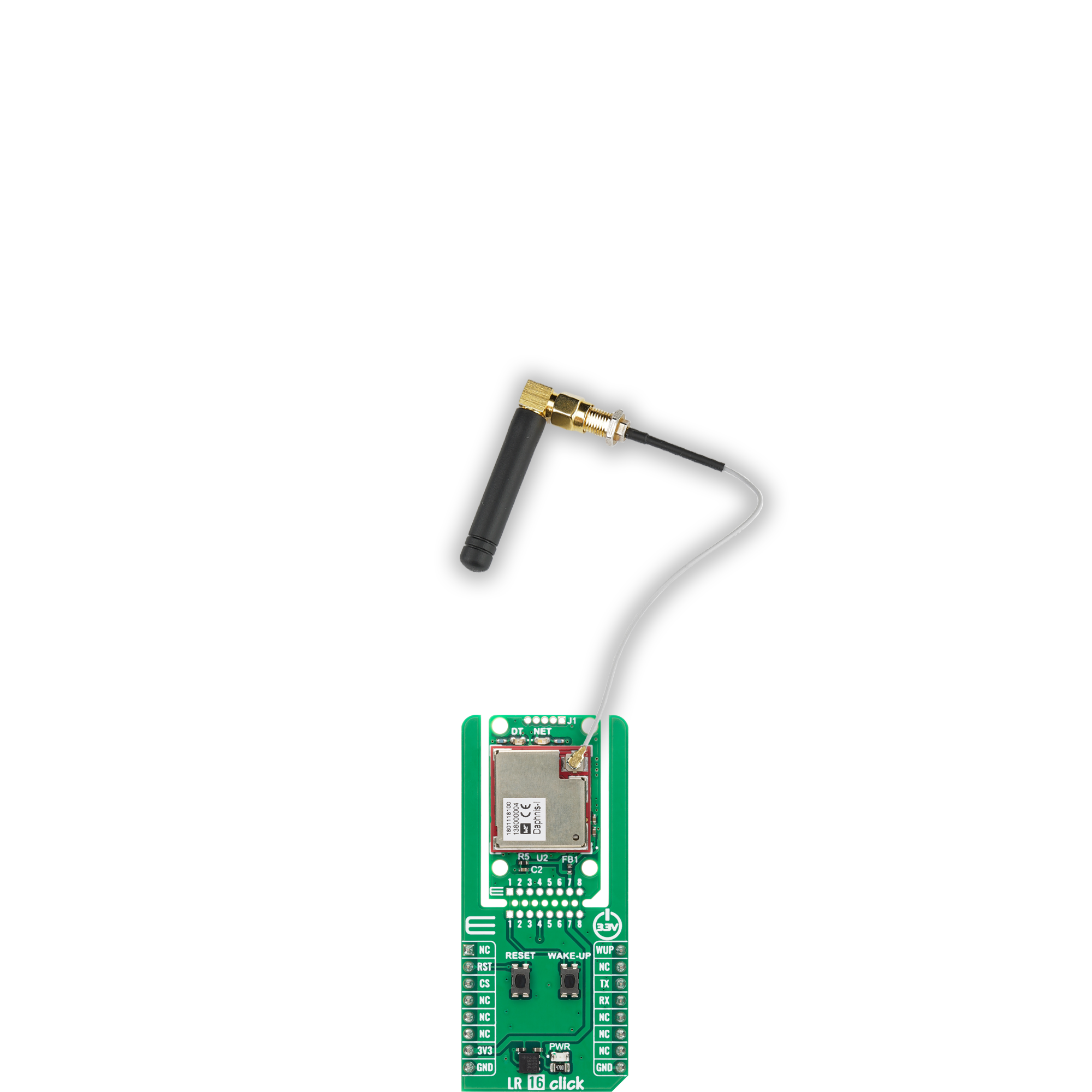 LTE IoT 5 Click complete accessories setup image hardware assembly