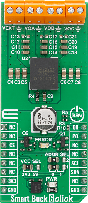 LTE IoT 5 Click front image hardware assembly