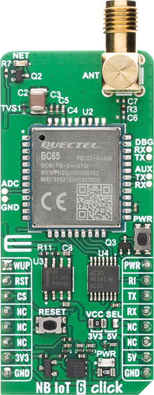GNSS2 Click front image hardware assembly