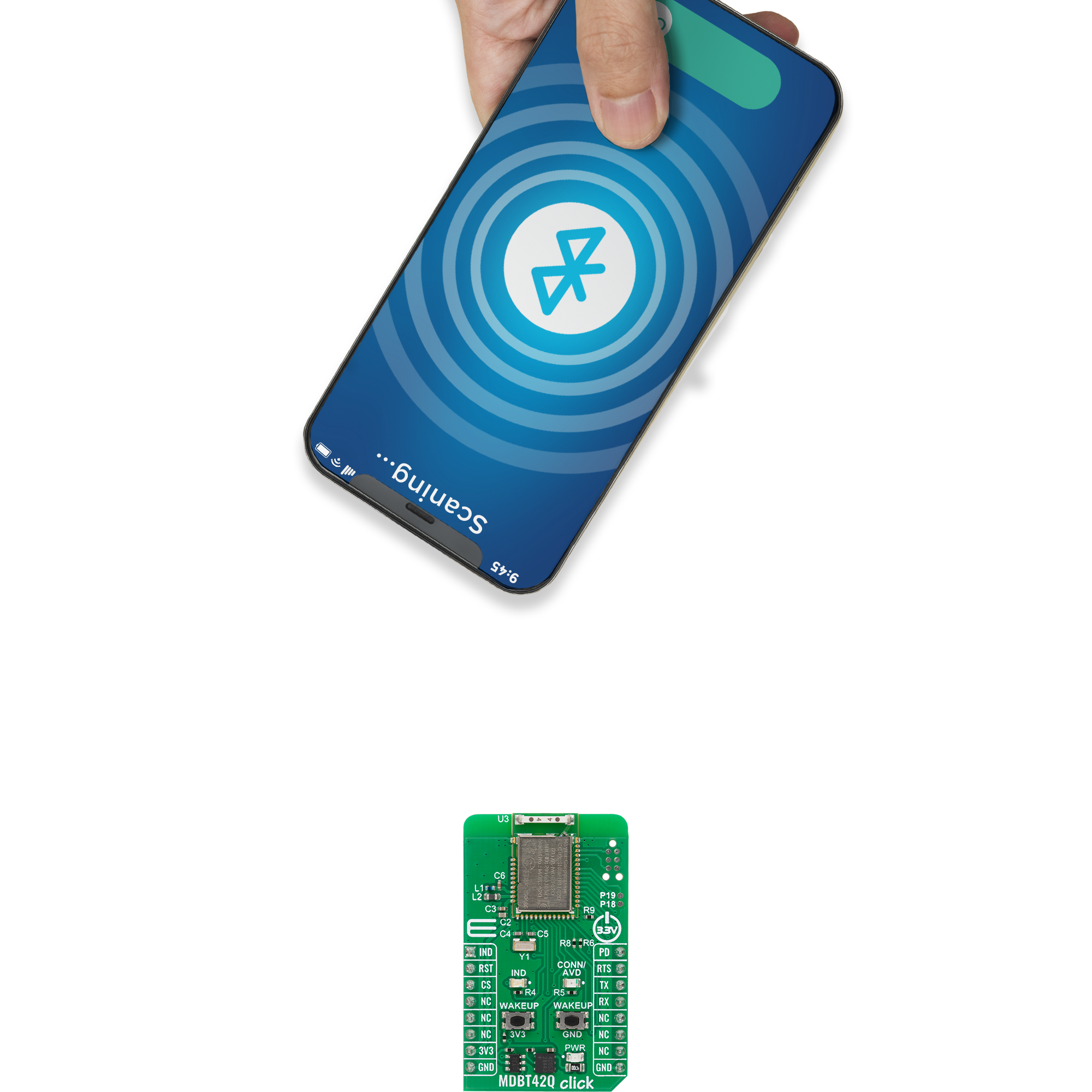 LTE IoT 5 Click complete accessories setup image hardware assembly
