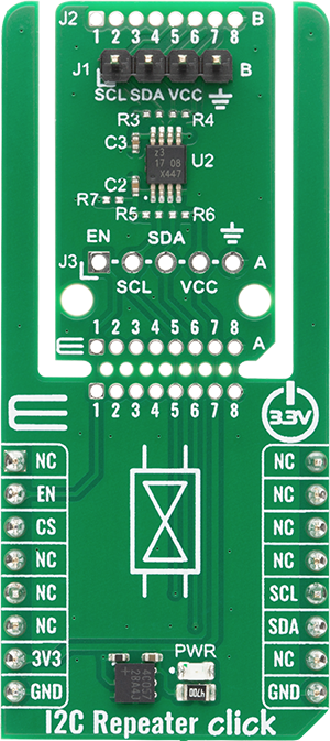 LTE IoT 5 Click front image hardware assembly