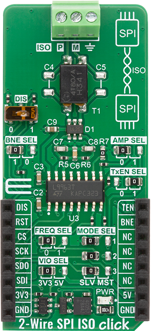 LTE Cat.1 6 Click front image hardware assembly
