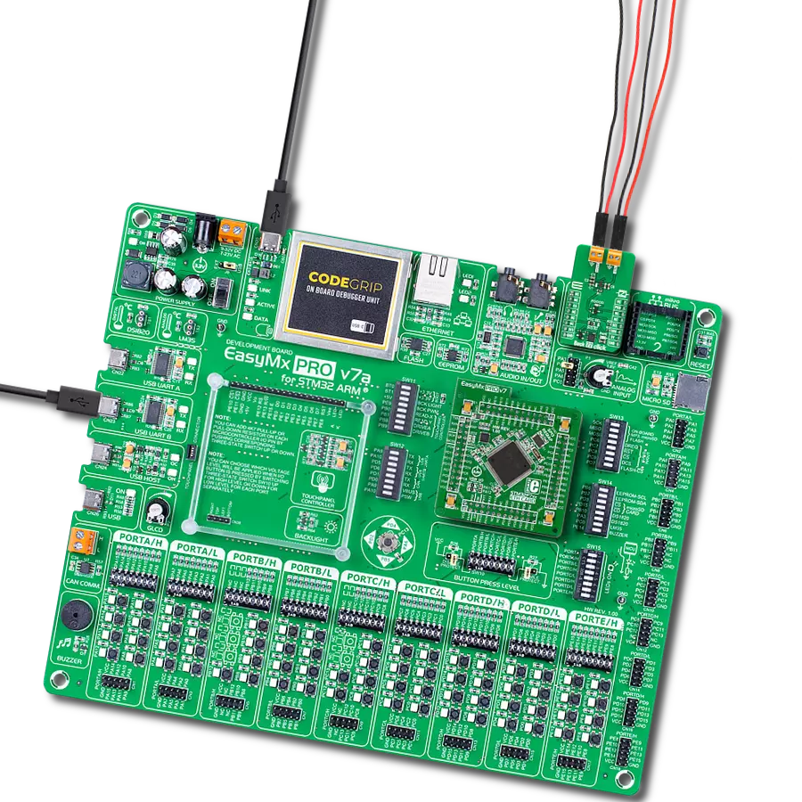 Buck 22 Click with EasyMx PRO v7a for STM32