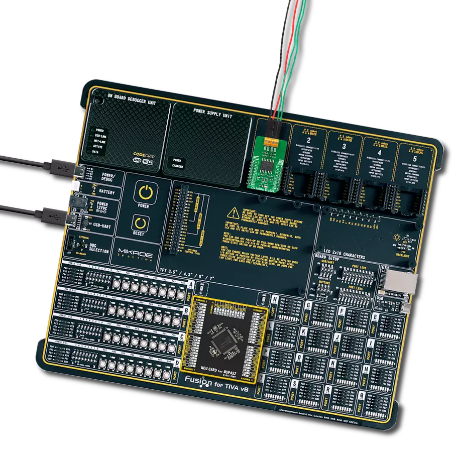I2C Isolator 4 Click with Fusion for Tiva v8