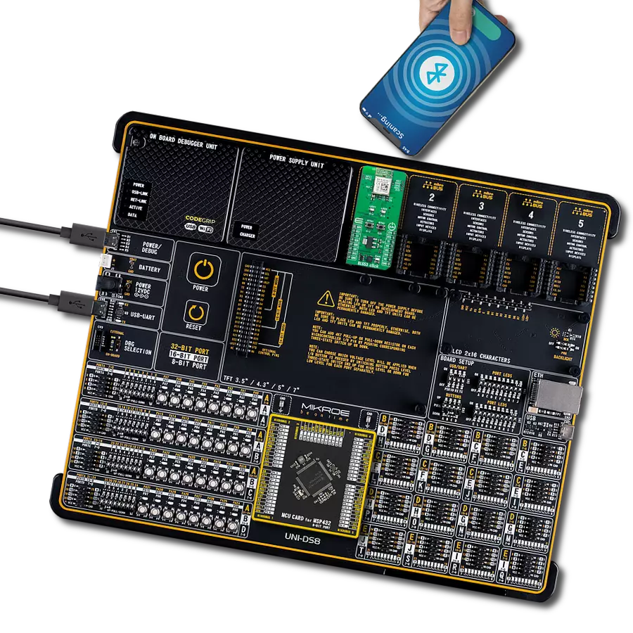 BL653 Click with UNI-DS v8