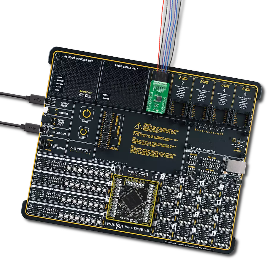SPI Isolator 6 Click with Fusion for STM32 v8