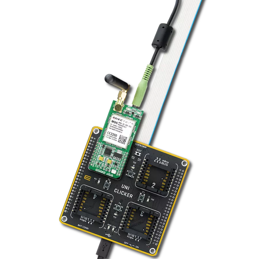 GSM2 Click with UNI Clicker