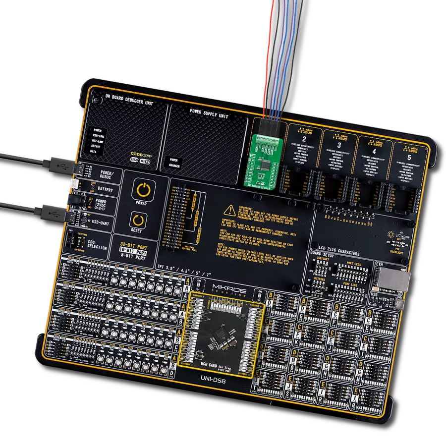 SPI Isolator 6 Click with UNI-DS v8