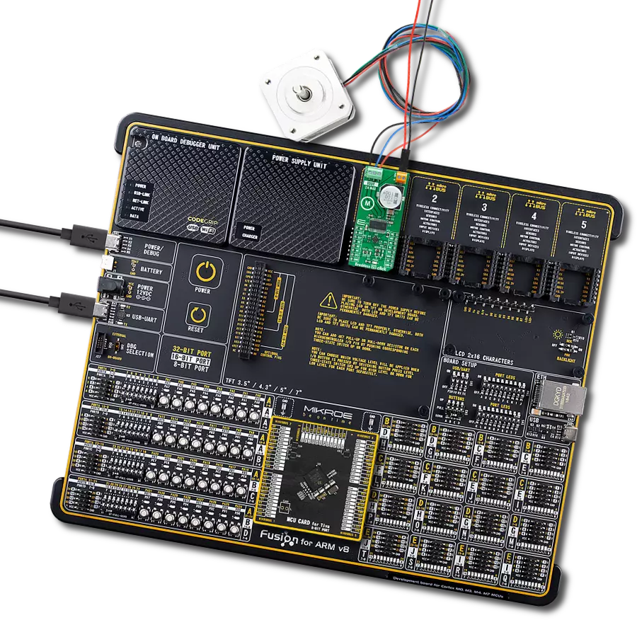 Brushless 20 Click with Fusion for ARM v8