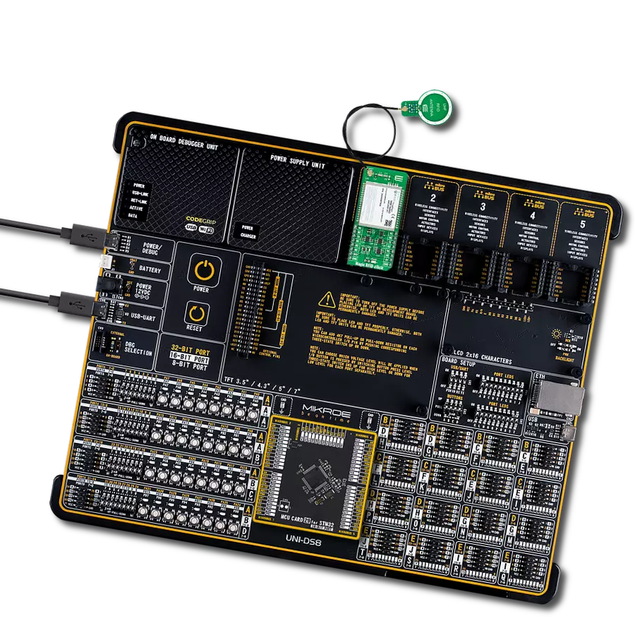 Magic RFID Click with UNI-DS v8