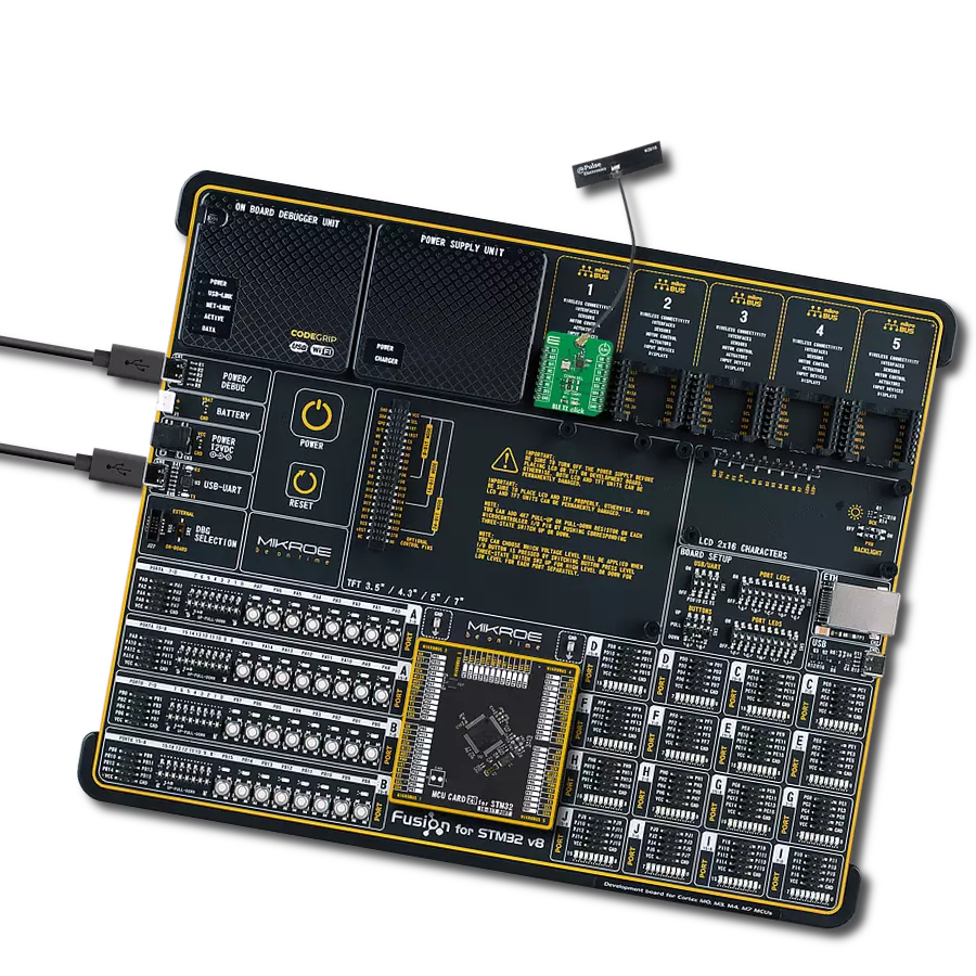 BLE TX Click with Fusion for STM32 v8