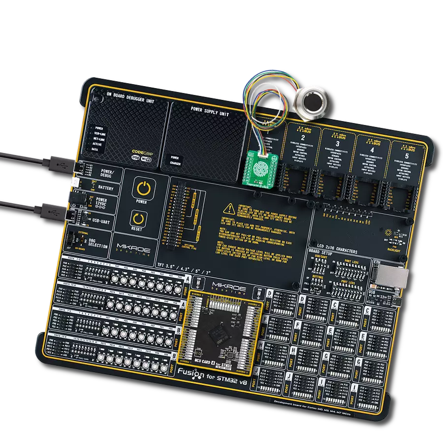 Fingerprint 3 Click with Fusion for STM32 v8