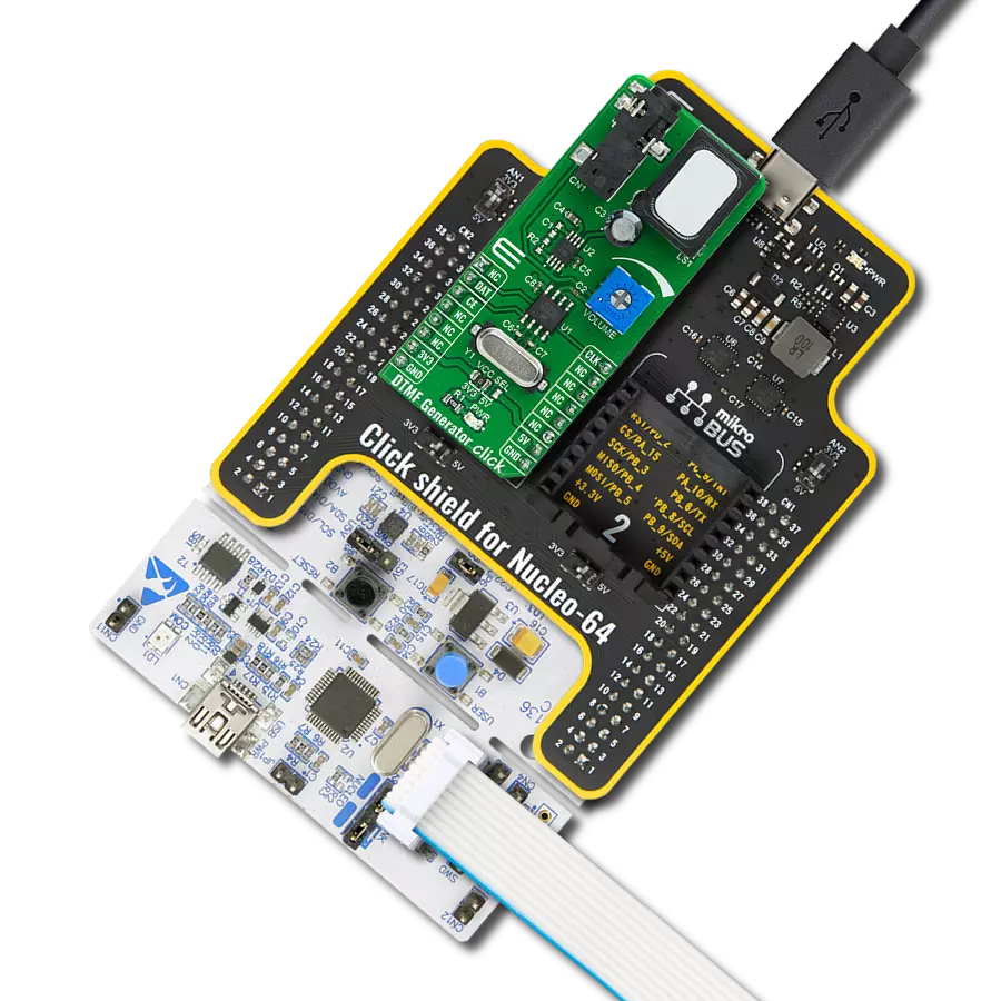 Craft seamless signals for mobile communication systems with HT9200A and STM32F410RB
