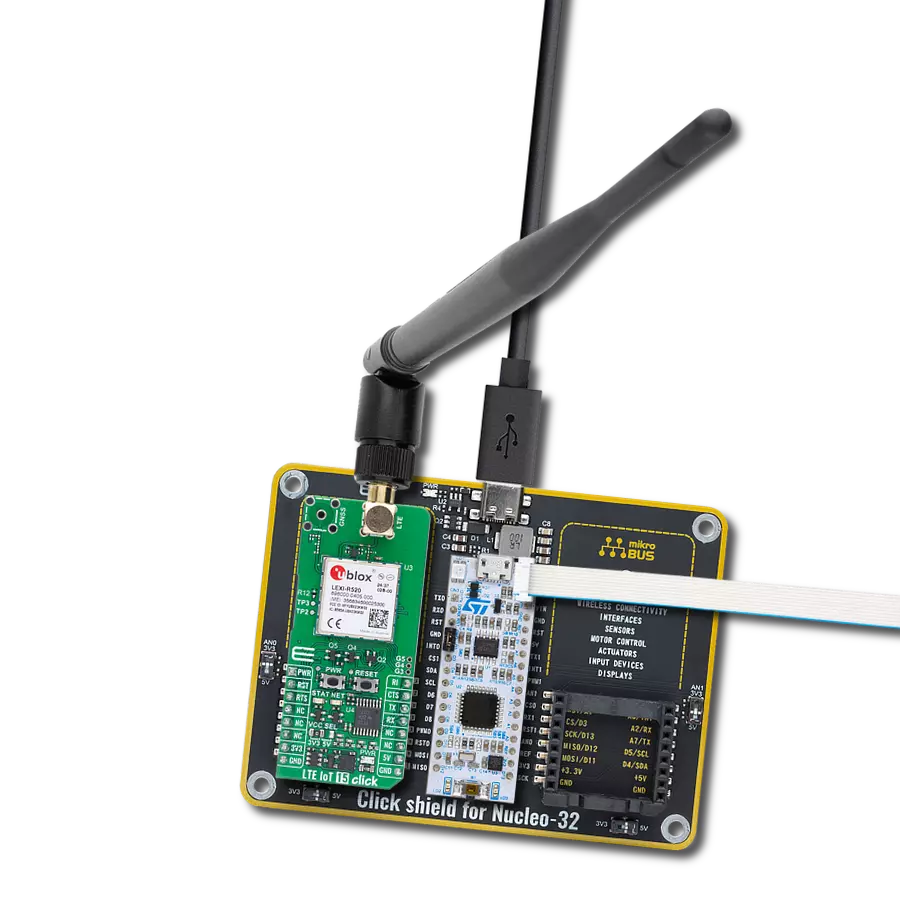 使用 LEXI-R520 和 STM32F031K6 实现低功耗 LTE-M 和 NB-IoT 连接