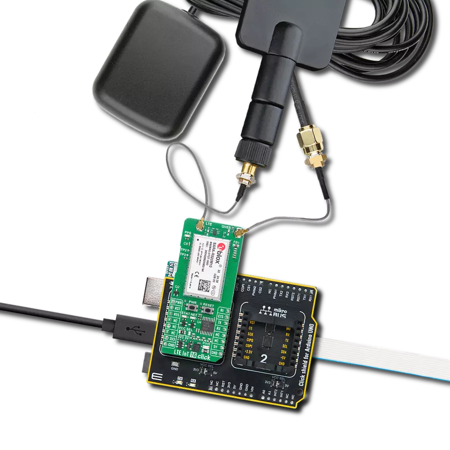 使用 SARA-R520M10 和 ATmega328P 实现通信与定位功能的完美结合