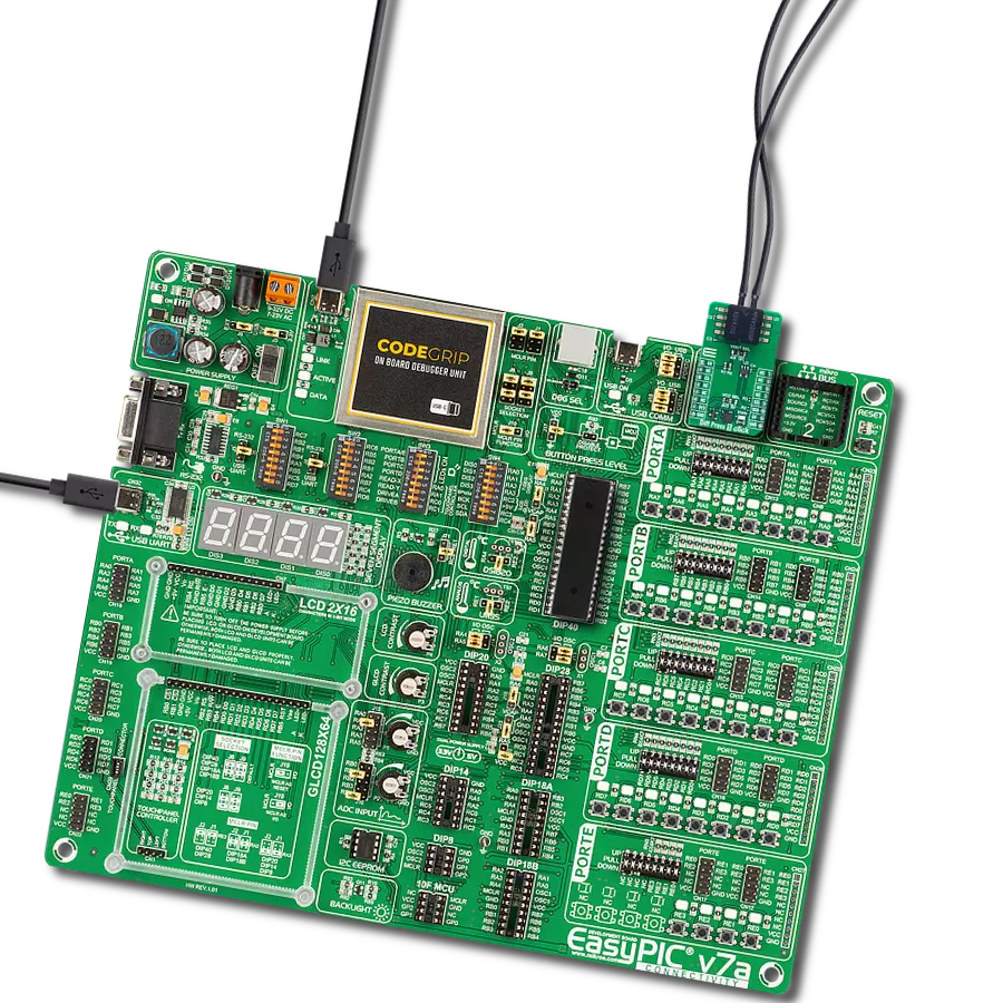 Diff Press 5 Click with EasyPIC v7a