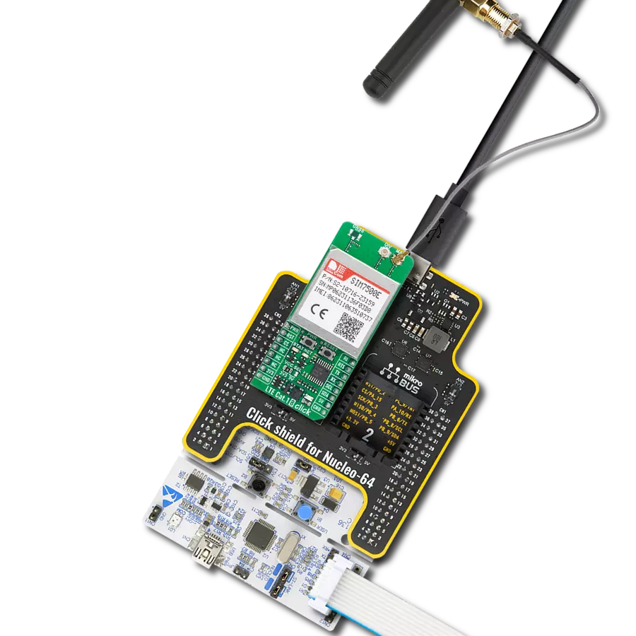 使用 SIM7500E 和 STM32F410RB 实现在欧洲范围内的 LTE Cat 1 通信连接