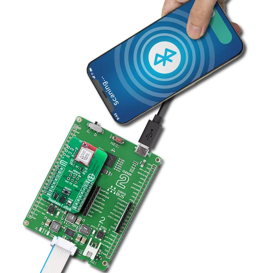 Add both WiFi and BLE connectivity with Stephano-I (2617011025000) and MK64FN1M0VDC12