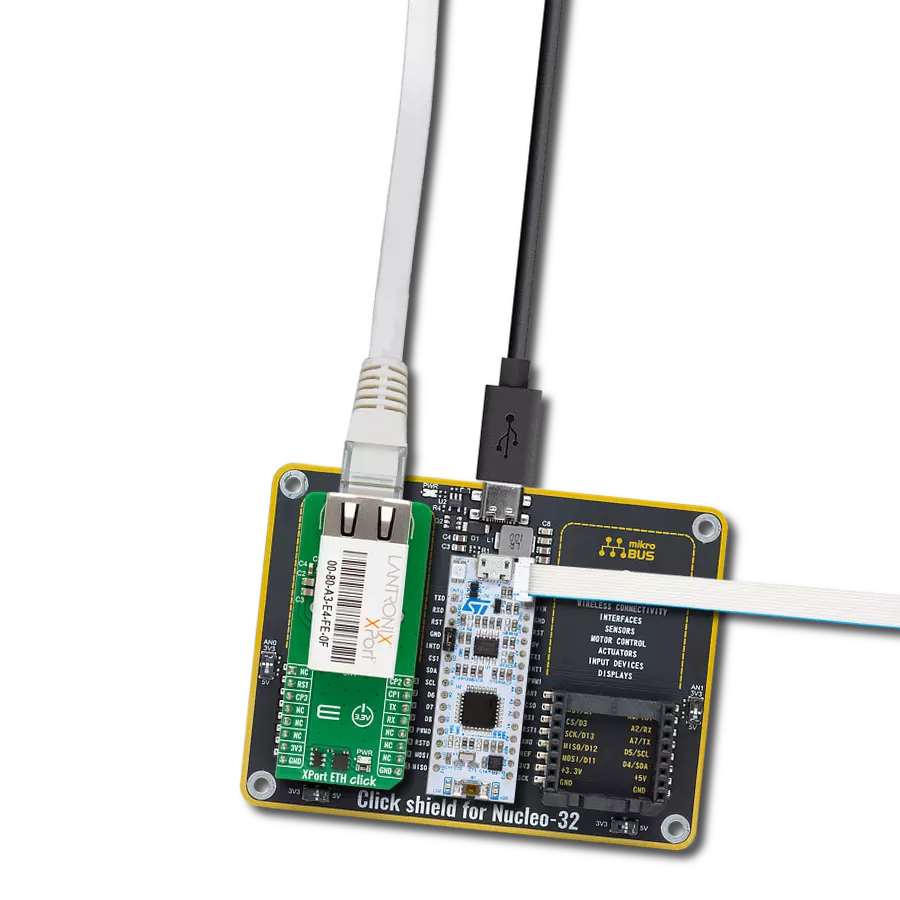 使用 XP1001000-05R 和 STM32F031K6 为您的嵌入式项目添加 10/100BASE-TX 以太网功能