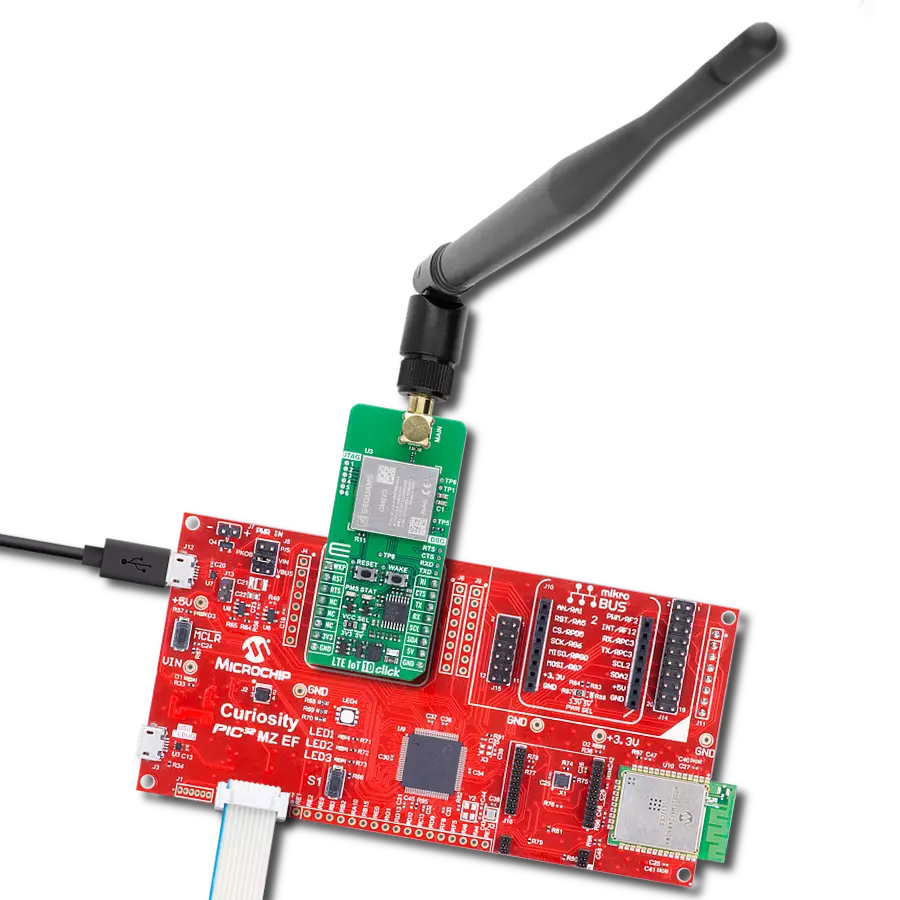 Achieve LTE-M and NB-IoT connectivity with global coverage using GM02S and PIC32MZ2048EFM100