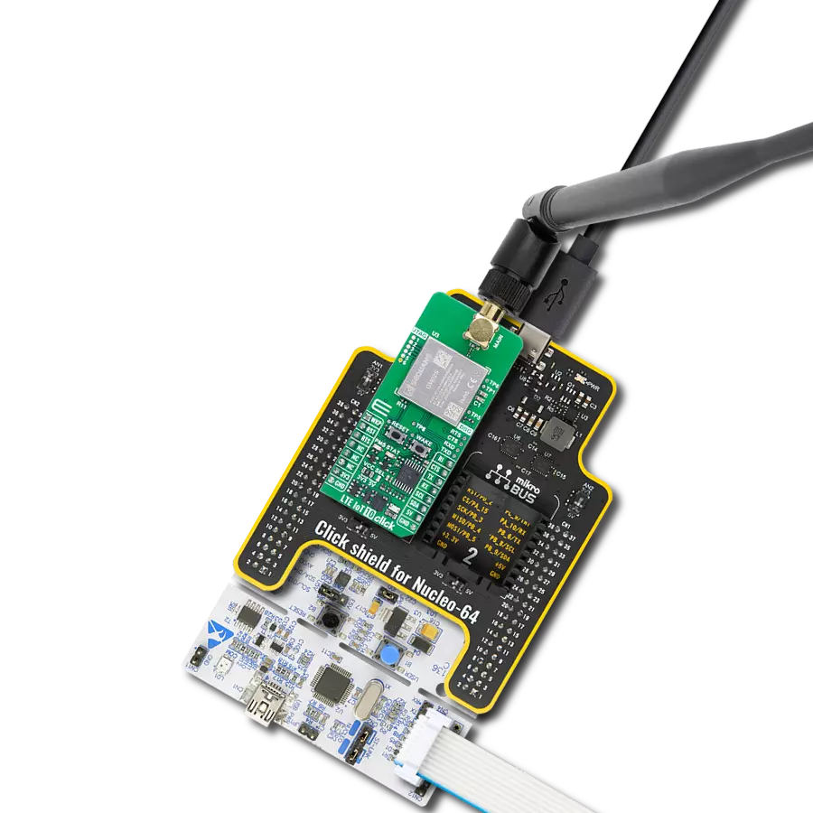 使用 GM02S 和 STM32F446RE 实现全球覆盖的 LTE-M 和 NB-IoT 连接