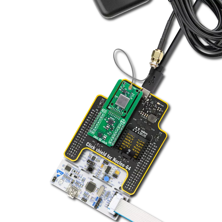 Achieve pinpoint satellite-based positioning with PNT-SG3FS and STM32F103RB