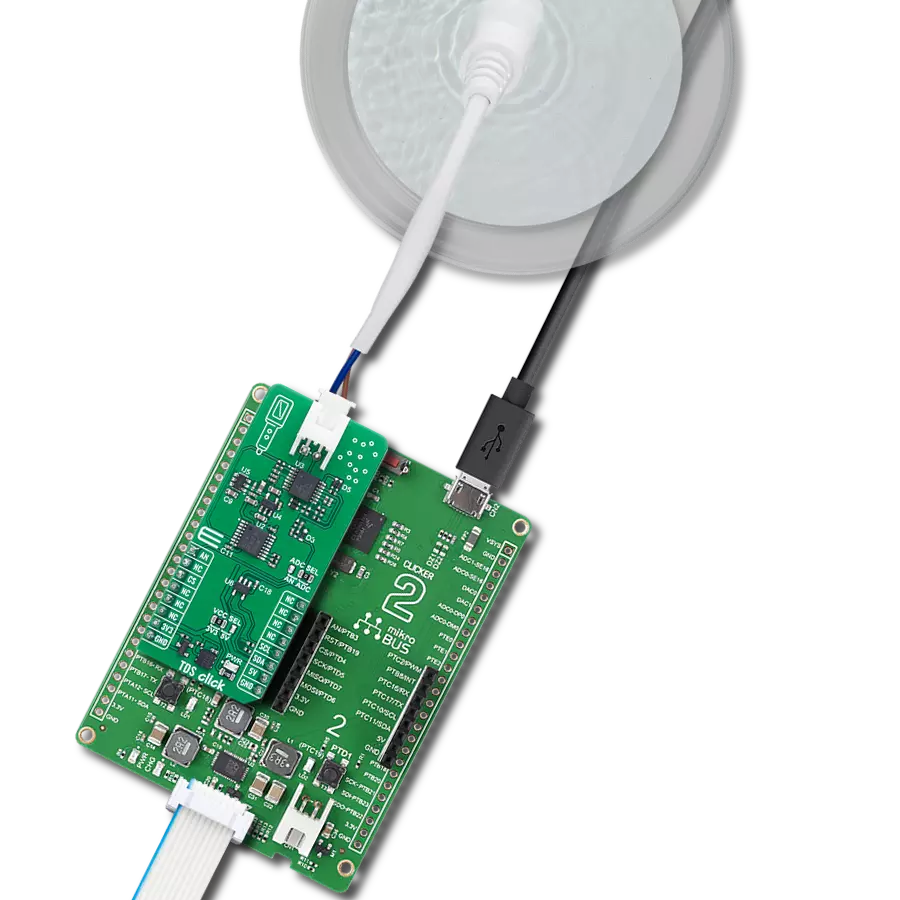 使用 CD4060B 和 MK64FN1M0VDC12 实现水中溶解性总固体(TDS)的精确测量