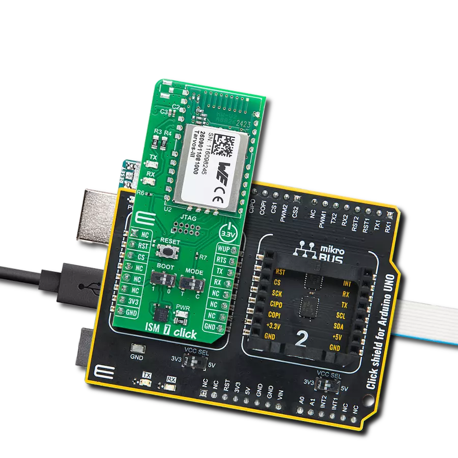 使用 Tarvos-III（2609011081000）和 ATmega328 实现 868MHz SRD 频段的远距离无线通信