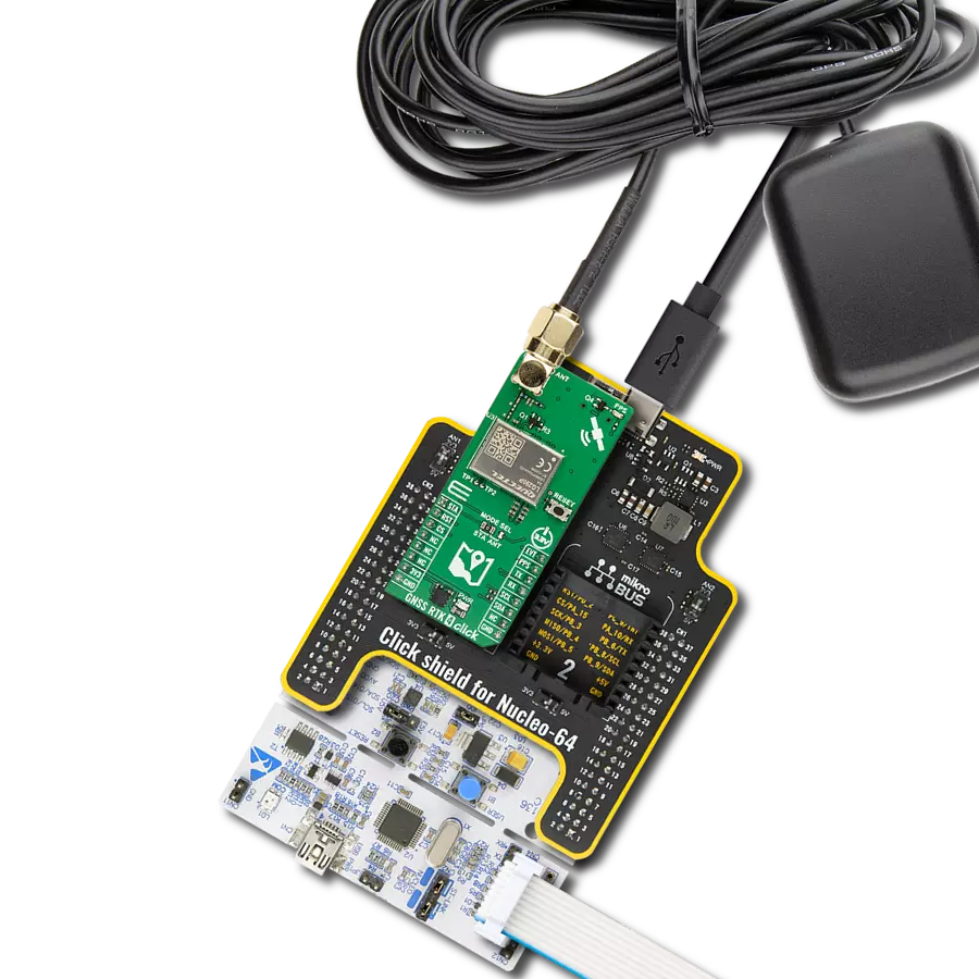 Achieve sub-meter positioning with multi-band GNSS and RTK support using the LG290P and STM32G071RB