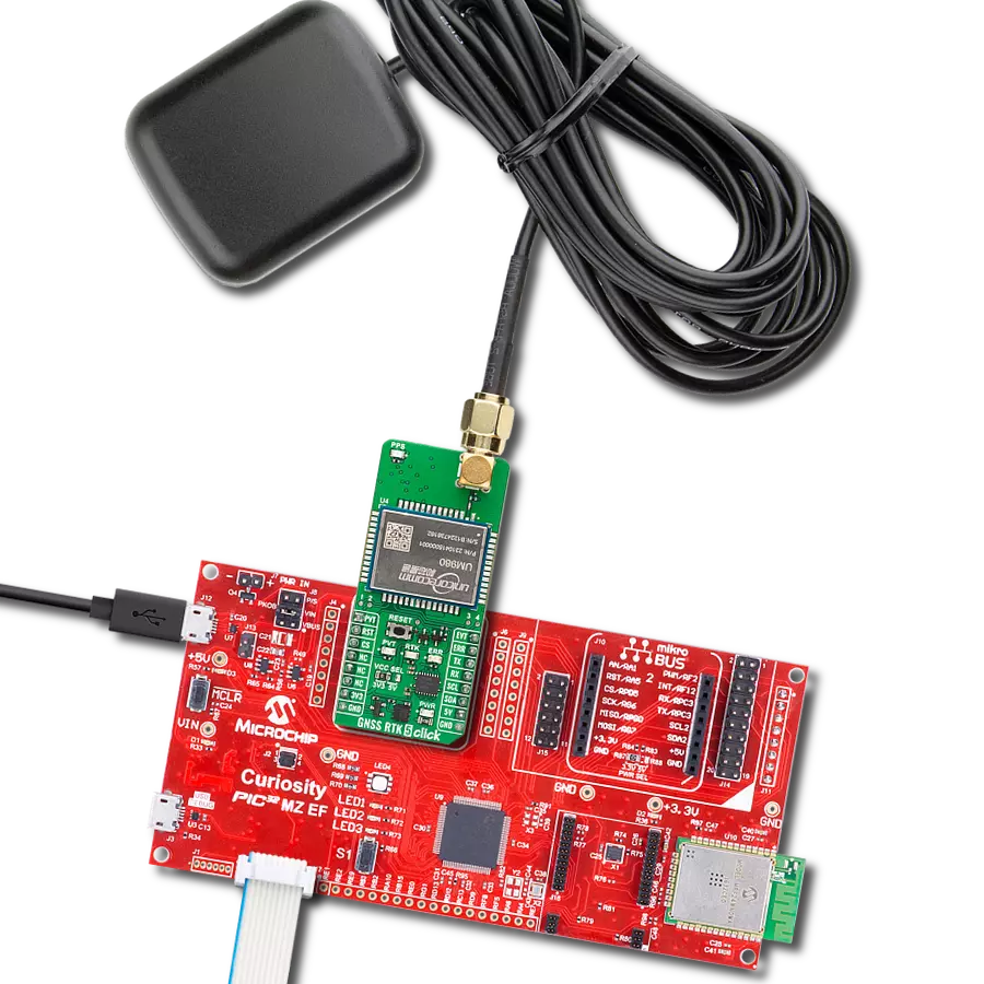 使用UM980和PIC32MZ2048EFM100实现高精度导航和定位