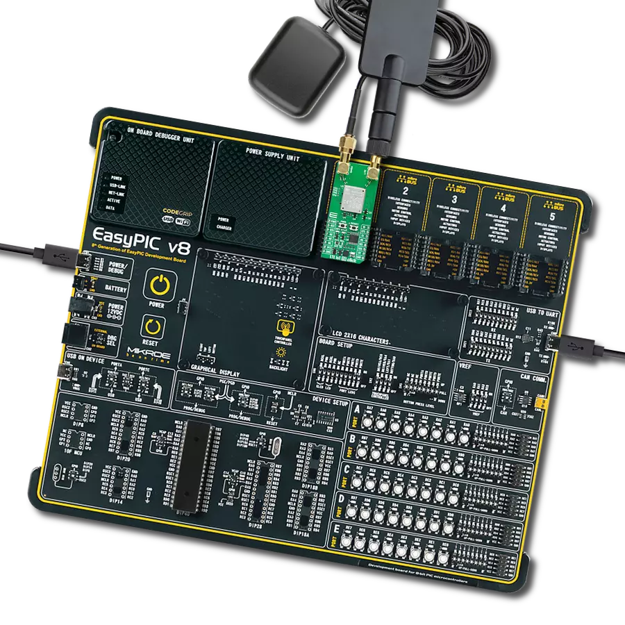 使用SIM7090G和PIC18LF45K50通过集成GNSS在LTE网络上实现安全可靠的数据传输与精准定位