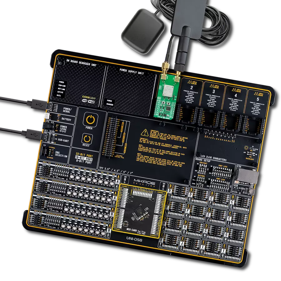 LTE IoT 14 Click with UNI-DS v8