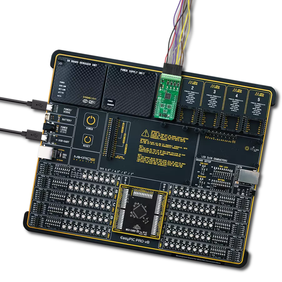 DIGI I/O Click with EasyPIC PRO v8