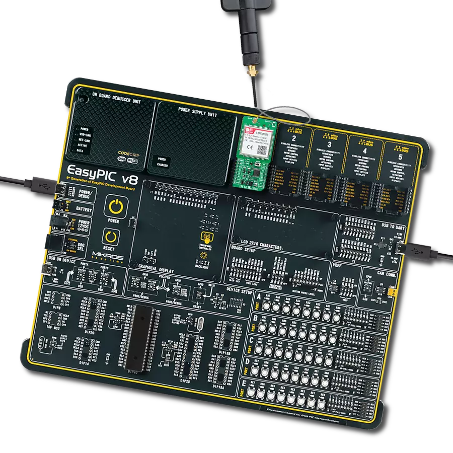 使用SIM7070E和PIC18F4680为您的M2M项目提供LTE网络上的无线通信