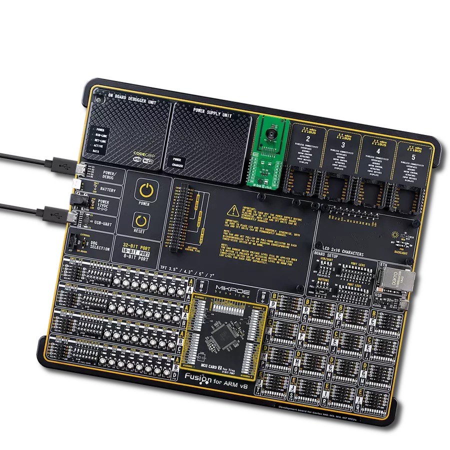 IR Grid 4 Click with Fusion for ARM v8