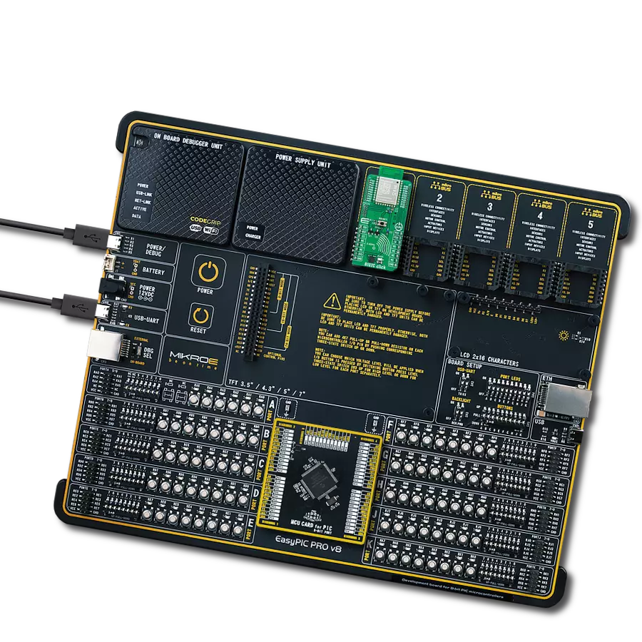 B102C Click with EasyPIC PRO v8
