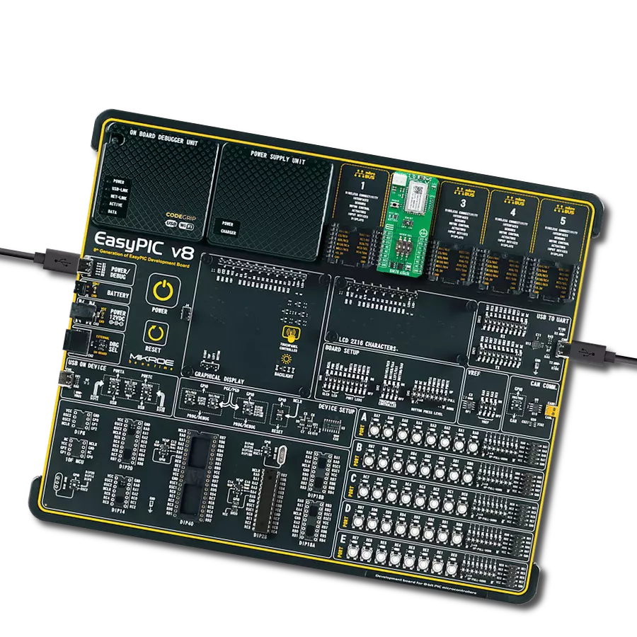 Integrate dual-mode Bluetooth (BR/EDR and LE) wireless capabilities into your projects with BM78 and PIC18LF27K40