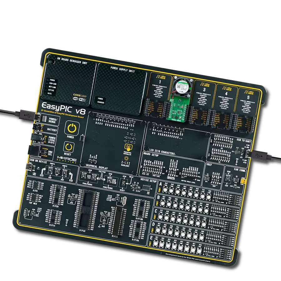 通过使用DRV8213电机驱动器、MF25060V2-1000U-A99散热风扇和PIC18LF26K40实现电子系统的最佳散热管理