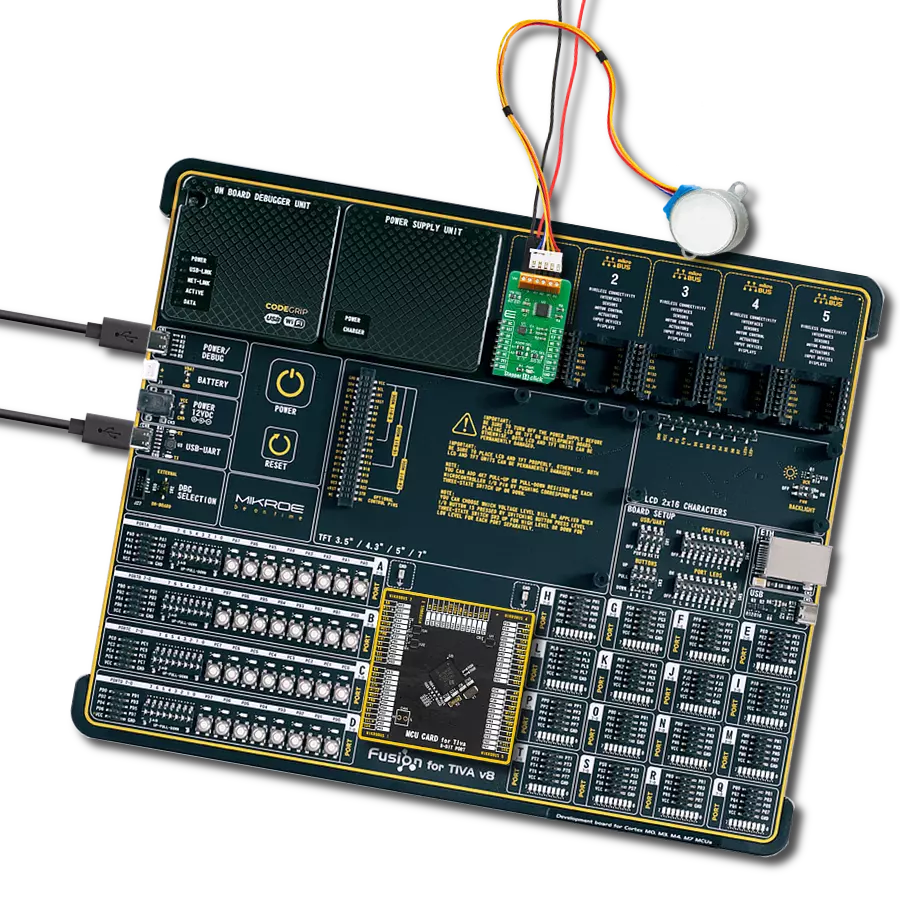 Stepper 14 Click with Fusion for Tiva v8