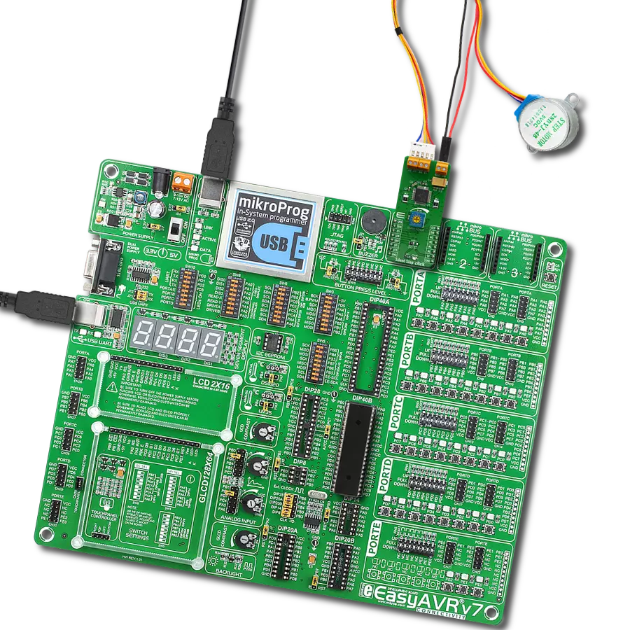 Silent Step Click with EasyAVR v7