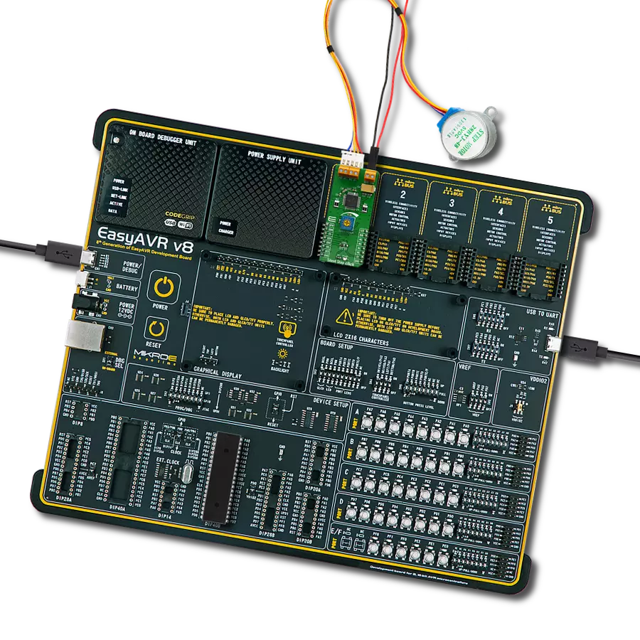 Silent Step Click with EasyAVR v8